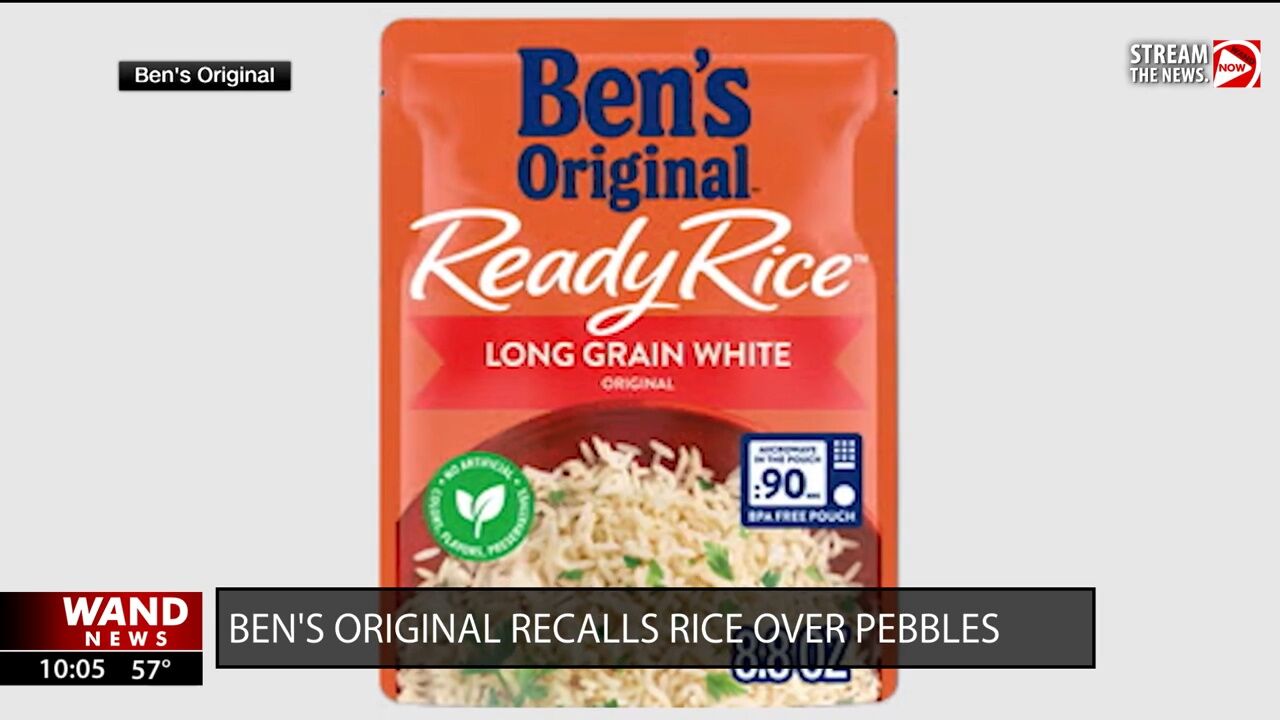 Ben's Original issues recall over presence of small stones in rice